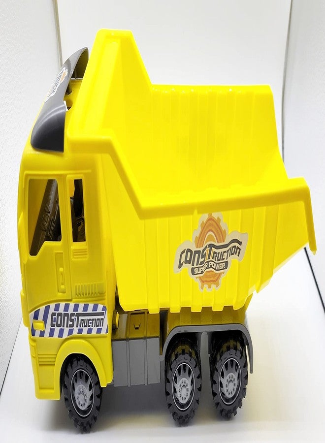 FRATELLI Big Size Exclusive Toys for Kids|Boys|Girls (Construction Dumper Truck Yellow Big) - Image 5